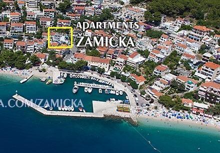 Apartments Zamicka Brela Εξωτερικό φωτογραφία